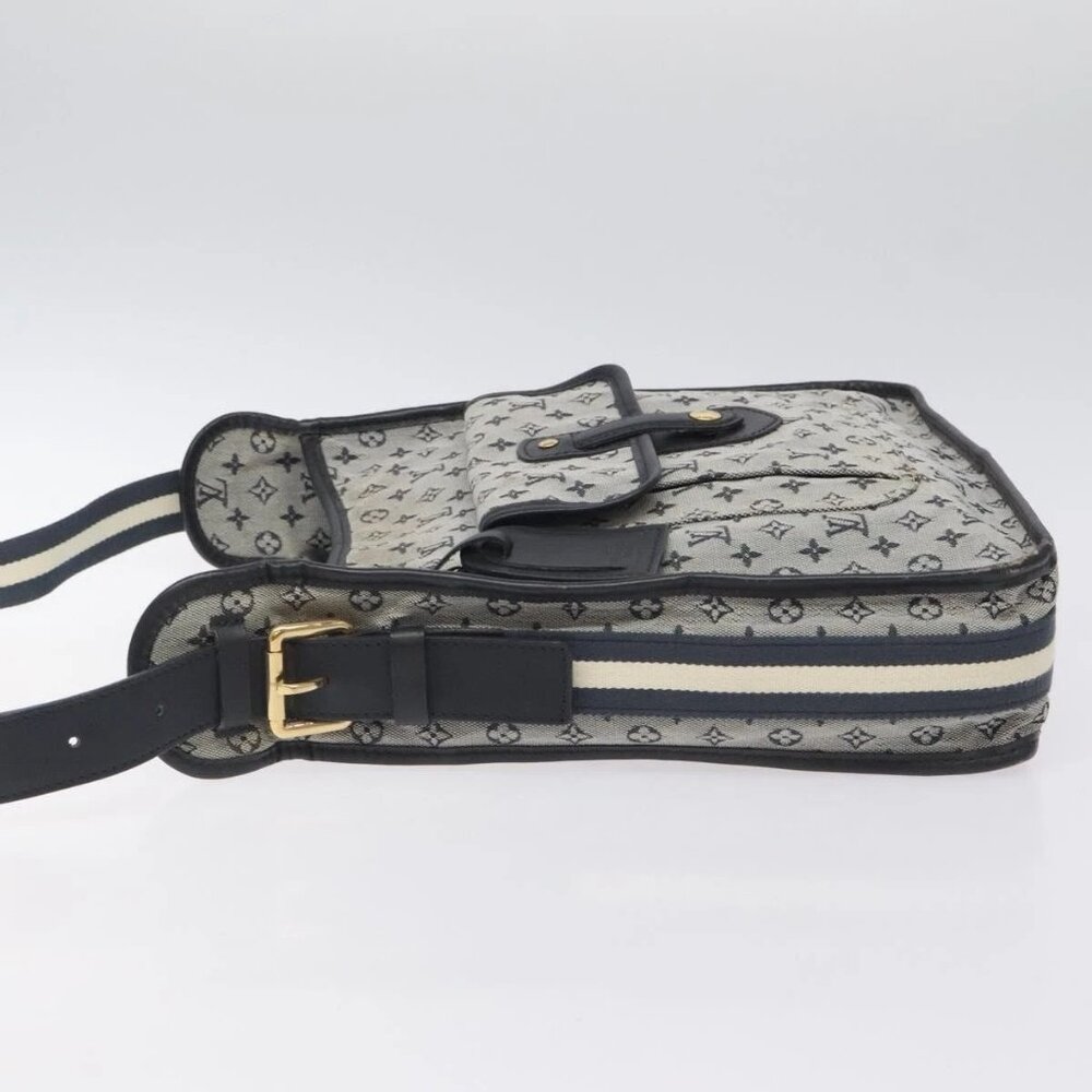 LOUIS VUITTON Monogram Mini Besace Mary Kate Bag Navy M92320 LV Auth ep8858 - Picture 5 of 15
